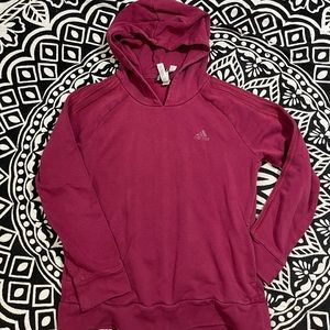 Adidas Maroon Hoodie size Large women